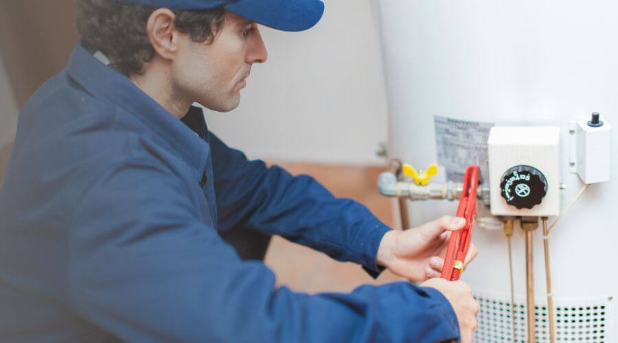 Local tankless water heater installation in Wapella, IL